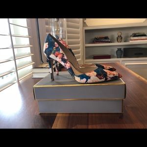 Louise et Cie Lo Hermosa Dusk Rose Printed Satin